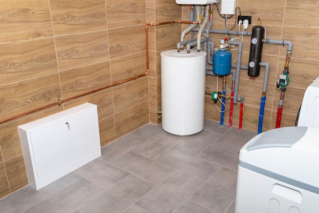 Residential water heater and plumbing system installed in Casa Grande